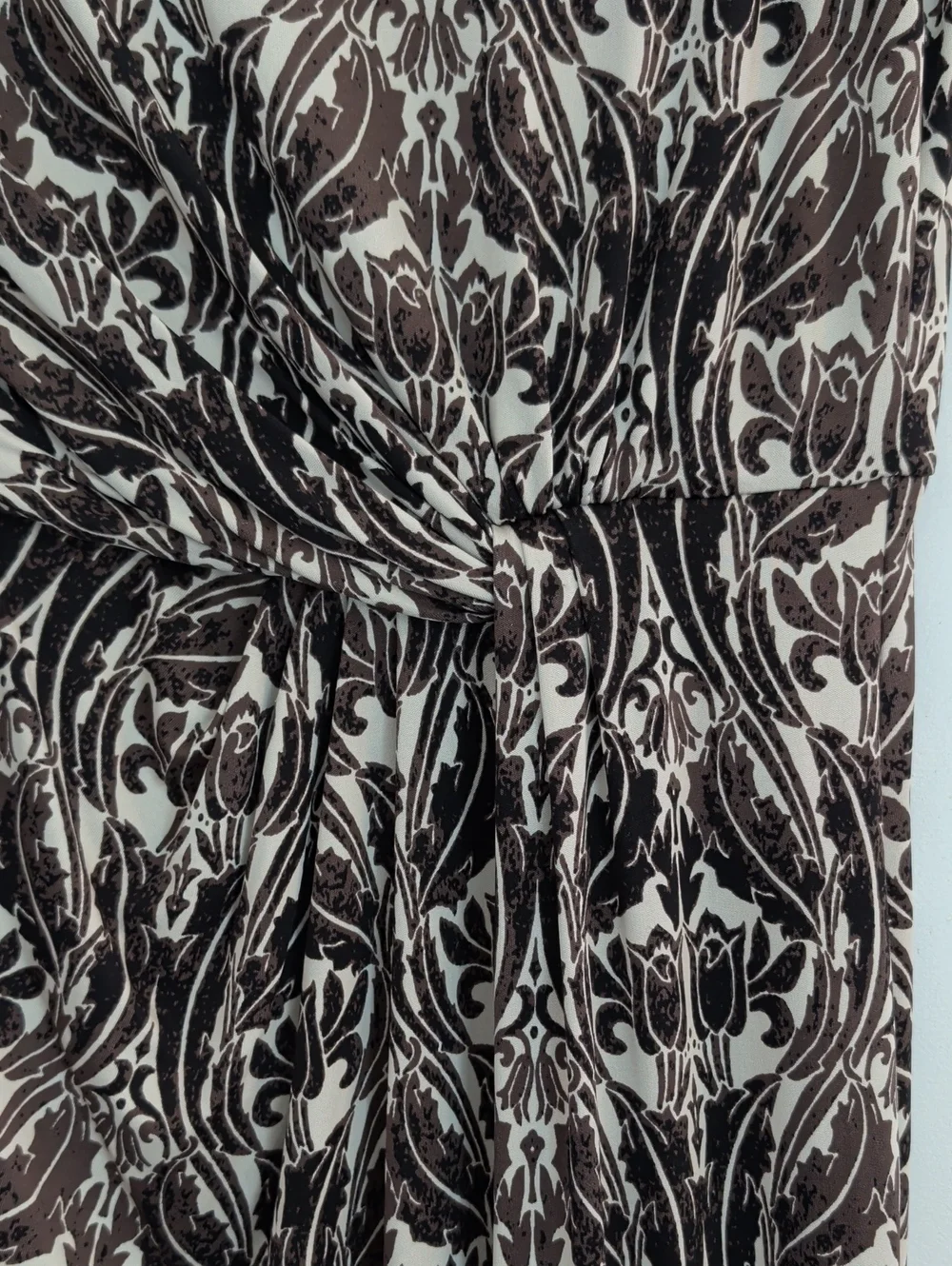 Tory Burch Odila Silk Damask Dress Size Large